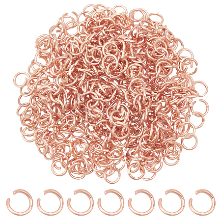 500Pcs 304 Stainless Steel Open Jump Rings STAS-LP0001-40RG-02-1