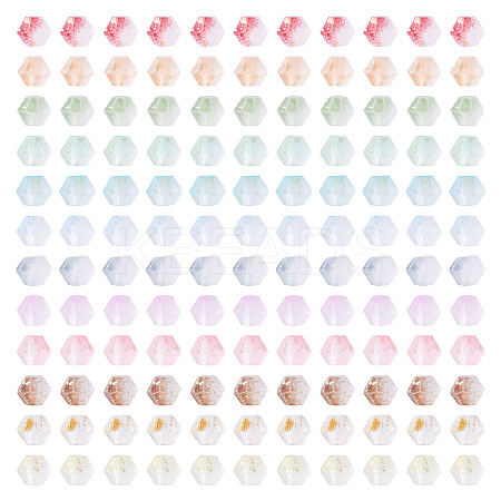 1200Pcs 12 Colors Frosted Glass Beads FGLA-TA0001-04-1