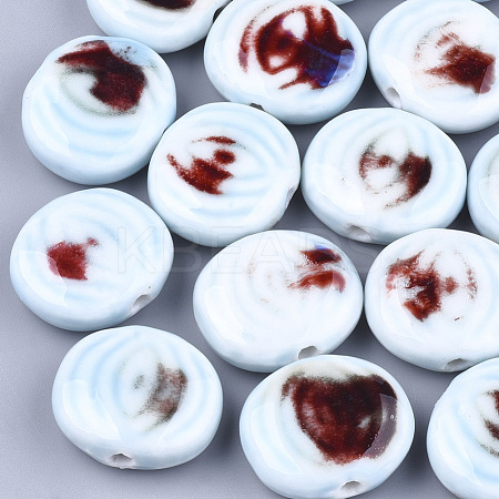 Handmade Porcelain Beads PORC-S498-45J-1