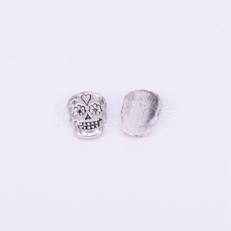 Halloween Theme Alloy Cabochons MRMJ-WH0060-60AS-1