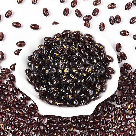 Oval Glass Seed Beads SEED-T009-02J-1