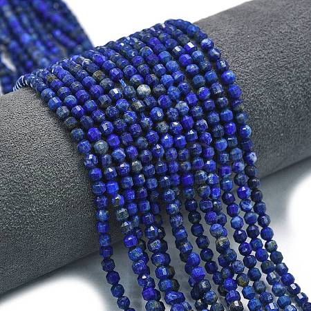 Natural Lapis Lazuli Dyed Beads Strands G-A260-A33-01-1