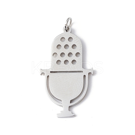 Non-Tarnish 304 Stainless Steel Pendants LS-STAS-F279-02B-1