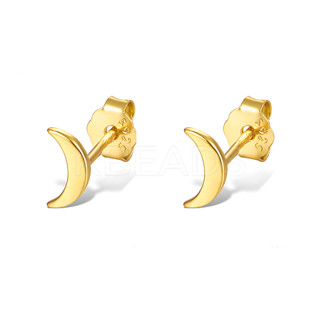 Sweet and Lovely S925 Silver Star Moon Heart Earrings for Women UC4049-3-1