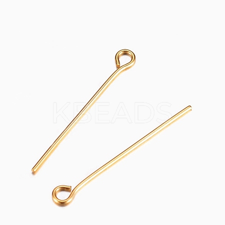 304 Stainless Steel Eye Pins STAS-I318-A22-G-1