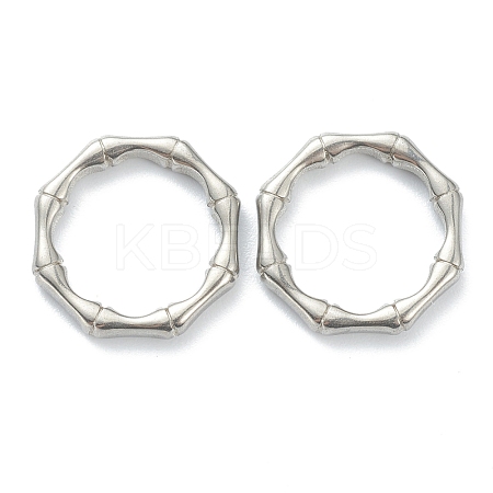 Non-Tarnish 304 Stainless Steel Linking Rings STAS-P279-01A-P-1