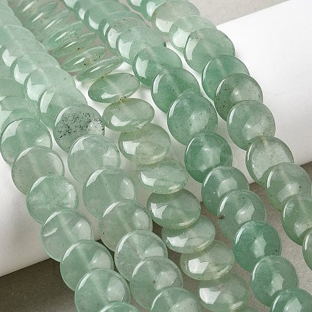 Natural Green Aventurine Beads Strands G-K366-D04-01-1