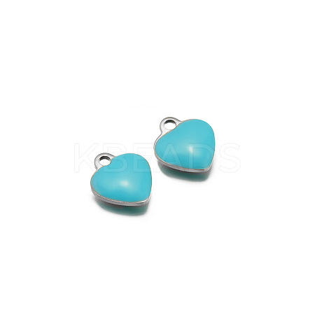 Stainless Steel Charms PW-WG0E535-08-1