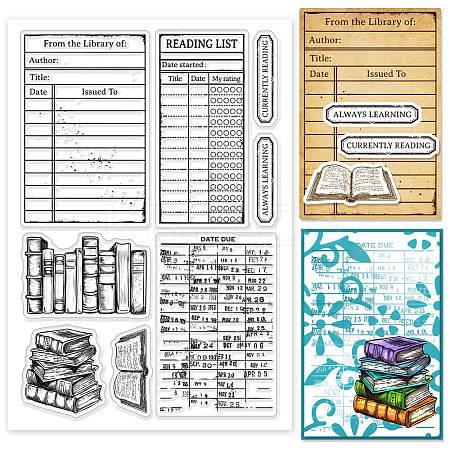 Summer Theme PVC Plastic Clear Stamps DIY-WH0631-0658-1