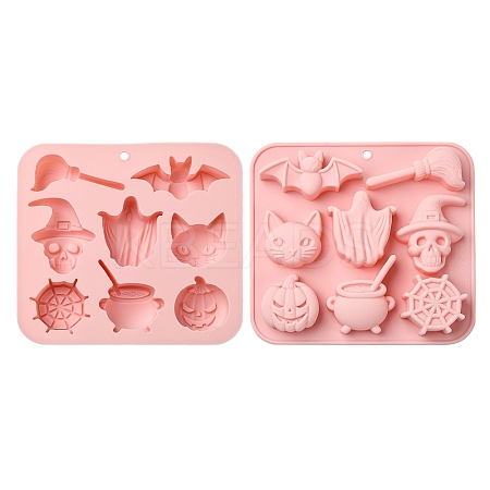 2Pcs Halloween Theme Silicone Molds ST-CJ0007-99-1