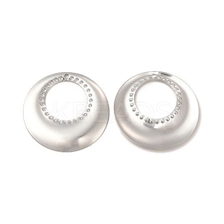 Non-Tarnish 304 Stainless Steel Pendants STAS-A070-42P-1
