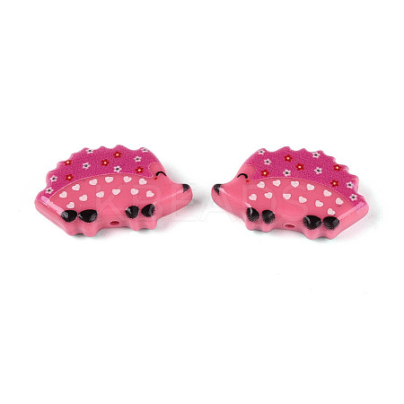 Printed Opaque Resin Beads RESI-N043-14A-1