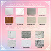 Waterproof Reflective Plastic Mirror Stickers DIY-WH0668-001-5