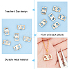 DICOSMETIC 50Pcs Alloy Charms FIND-DC0001-87-4