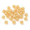 Brass Beads KK-D097-11G-02-1