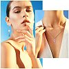 24Pcs 6 Colors Transparent Glass Charms GLAA-PH0001-28-4