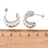 Rack Plating Brass Enamel Stud Earrings KK-CBAB1AF-38A-P-5