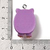 Opaque Resin Pendants RESI-K020-04E-3