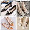 2Pcs Bowknot Alloy Rhinestone Shoe Decorations FIND-CP0002-30B-5