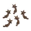 Zinc Alloy Cabochons PALLOY-WH0036-23AB-1-1