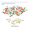 8000Pcs 8 Colors Handmade Polymer Clay Sprinkle Beads CLAY-YW0001-13C-3