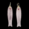 Natural & Synthetic Mixed Gemstone Carved Pendants GG-CBA8D06-01G-2