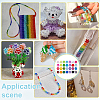 1960Pcs 28 Colors Transparent Acrylic Beads TACR-PH0001-97-5