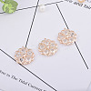 Alloy Rhinestone Pendants PALLOY-TAC0012-60-1