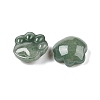 Natural Green Aventurine Cat Paw Print Figurines DJEW-N003-03H-2