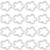 70Pcs Long-Lasting Plated Alloy Bead Frame FIND-SC0012-16-1