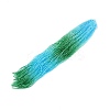 Gradient Color Baking Paint Glass Bead Strands DGLA-A039-T4mm-A018-1