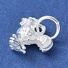 925 Sterling Silver 3D Chinese Zodiac Charms STER-P066-01S-10-2