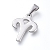 Non-Tarnish 304 Stainless Steel Pendants LS-STAS-L210-06C-P-01-1