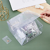 80Pcs 5 Styles PVC Resealable Packaging Bags ABAG-FH0001-09-3