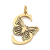 Ion Plating(IP) 201 Stainless Steel Pendants STAS-N103-184G-S-1
