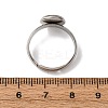 304 Stainless Steel Adjustable Ring Components STAS-B098-03B-P-3