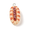 Resin Imitation Food Pendants FIND-U001-02J-1