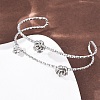 304 Stainless Steel Cuff Bangles for Women LS-BJEW-P377-03P-3