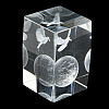 3D Laser Engraving Animal Glass Figurine DJEW-R013-01A-5