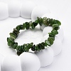 Natural Other Jade Chip Beaded Stretch Bracelets for Women Men BJEW-L038-01B-2