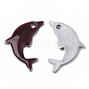 201 Stainless Steel Enamel Pendants STAS-N088-16H-2