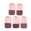 Resin & Walnut Wood Pendants RESI-S358-11-M-2