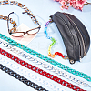   7Pcs 7 Colors Acrylic Chain Purse Bag Handle & Eyeglasses Chains AJEW-PH0001-57-4