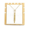 Stainless Steel Macrame Pouch Braided Gemstone Holder Pendant Necklace Making PW-WG22781-06-1
