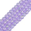Handmade Foil Lampwork Beads Strands FOIL-K003-06A-2