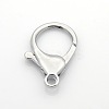 Zinc Alloy Large Lobster Claw Clasps X-PALLOY-O040-01-1
