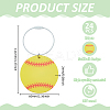 24Pcs Acrylic Pendant Decorations HJEW-ME00022-2