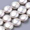 Natural Baroque Pearl Keshi Pearl Beads Strands PEAR-S012-28-1