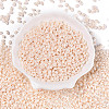 Opaque Colours Luster Glass Seed Beads SEED-T006-02H-1