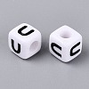 Opaque Acrylic Beads SACR-N020-04A-U-2